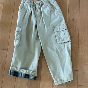 LL Bean lined cargos